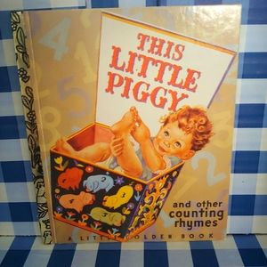 Vintage Little Golden "This Little Piggy and other Rhymes"